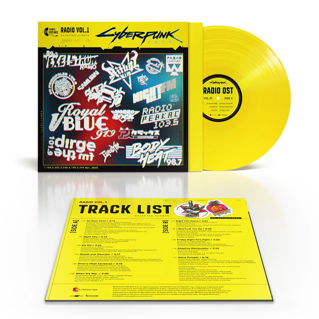 Various Artists - Cyberpunk 2077 Radio Vol.1 [Opaque Yellow Vinyl]