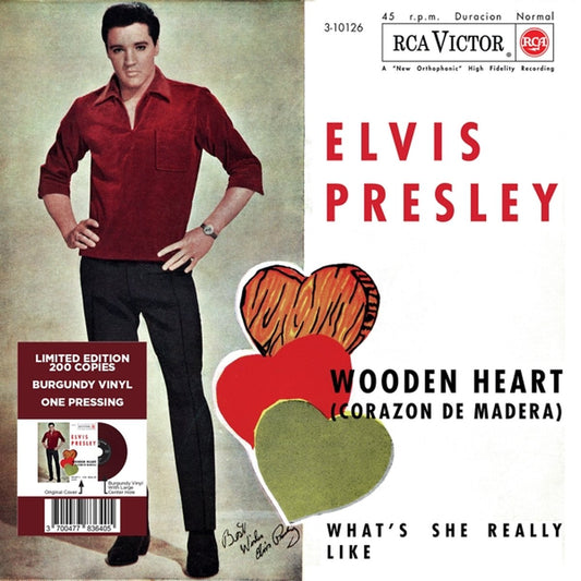 Elvis Presley - Ep Étranger N°09 [7" Coloured Vinyl]