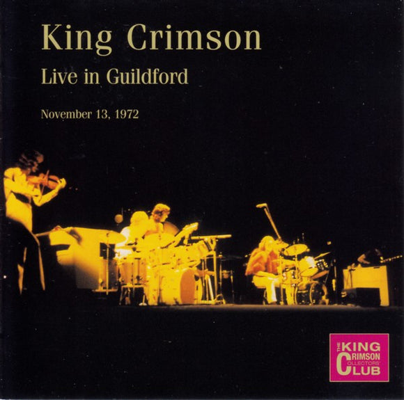 King Crimson - Live In Guildford (CD)