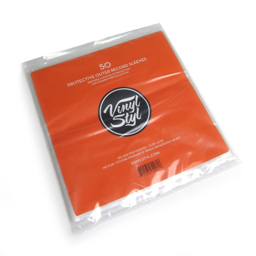 VINYL STYL - 50 Pack Protective Outer Album Record Sleeves