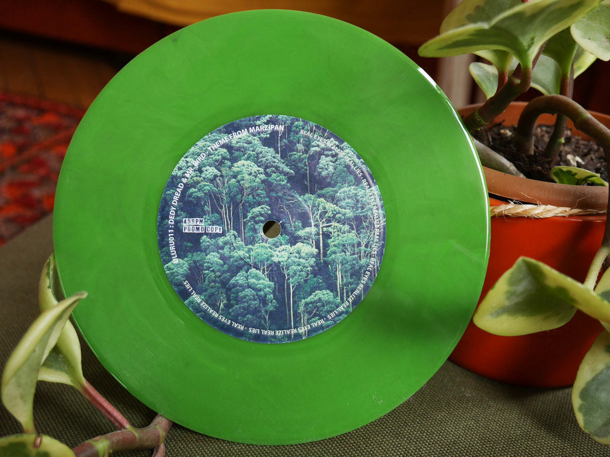 Dedy Dread & Mr Bird, Restless Leg Syndrome - ULURU 011 [Green 7" Vinyl]