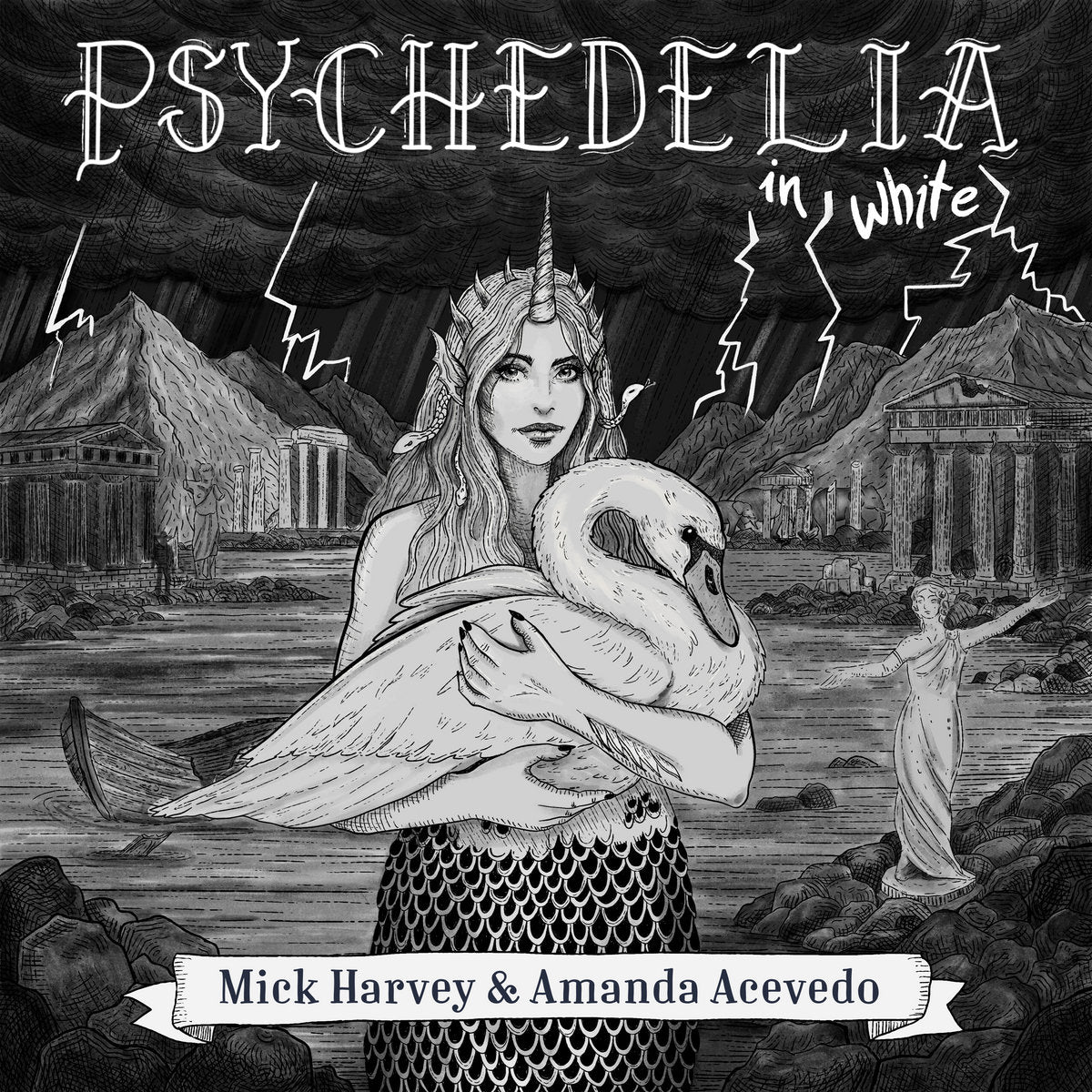 Mick Harvey & Amanda Acevedo - Psychedelia in White [CD]