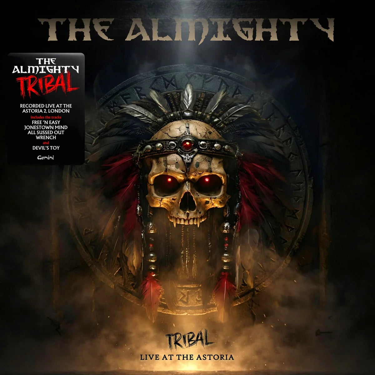 The Almighty - Tribal [Aztec Gold Coloured Vinyl]
