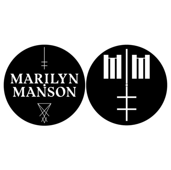 Marilyn Manson - Logo / Cross Slip Mat