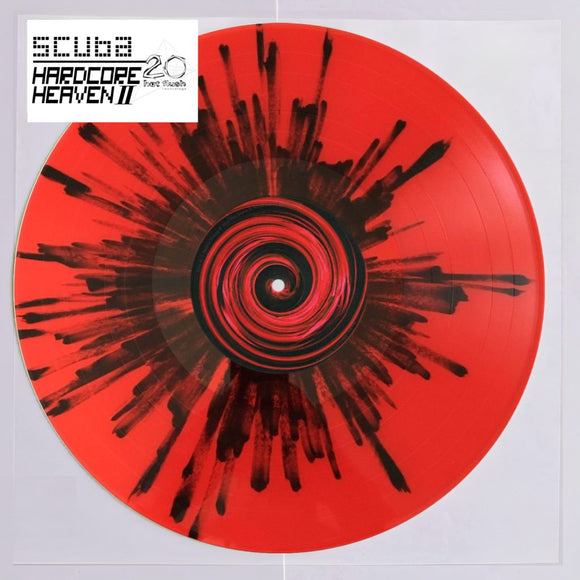 Scuba - Hardcore Heaven II [Transparent Red Vinyl With Black Splatter]
