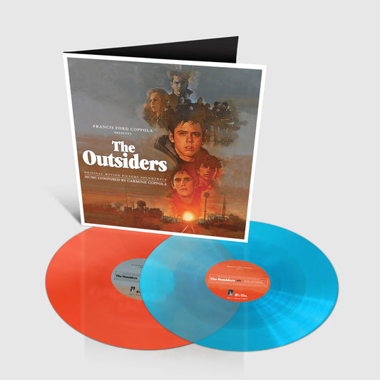 Carmine Coppola - The Outsiders - Original Film Soundtrack [2LP Sky Blue/Sunset Orange Coloured Vinyl]