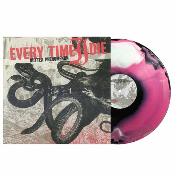 EVERY TIME I DIE - Gutter Phenomenon (reissue) [black, white & pink vinyl LP]