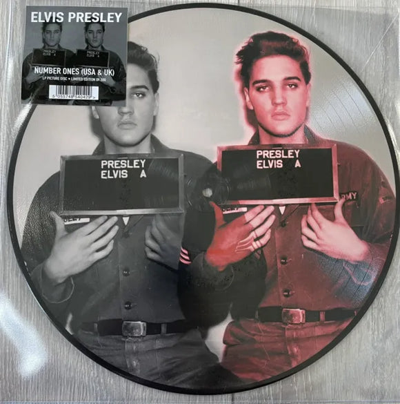 ELVIS PRESLEY - Number Ones USA And UK (Picture Disc)