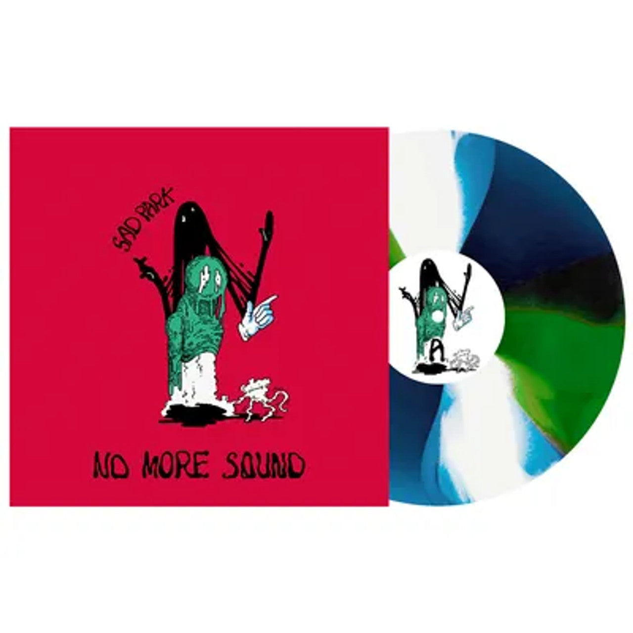 Sad Park - No More Sound [Aqua Blue, Evergreen, and white twist Vinyl]