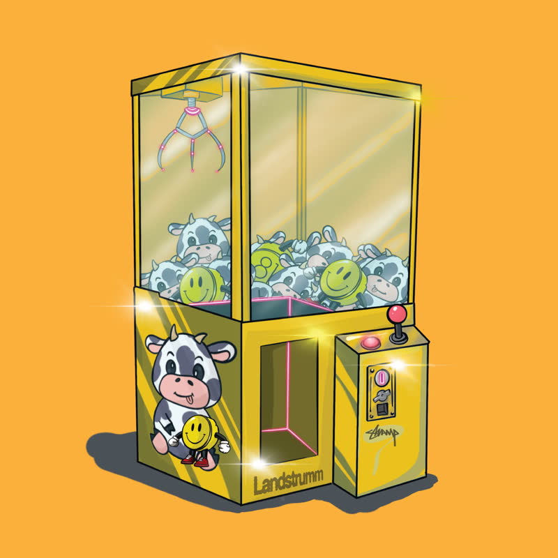 Landstrumm - Minimoo / Aintgotnojob [7" Vinyl]