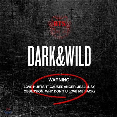 BTS - DARK&WILD [2LP Coloured Vinyl]