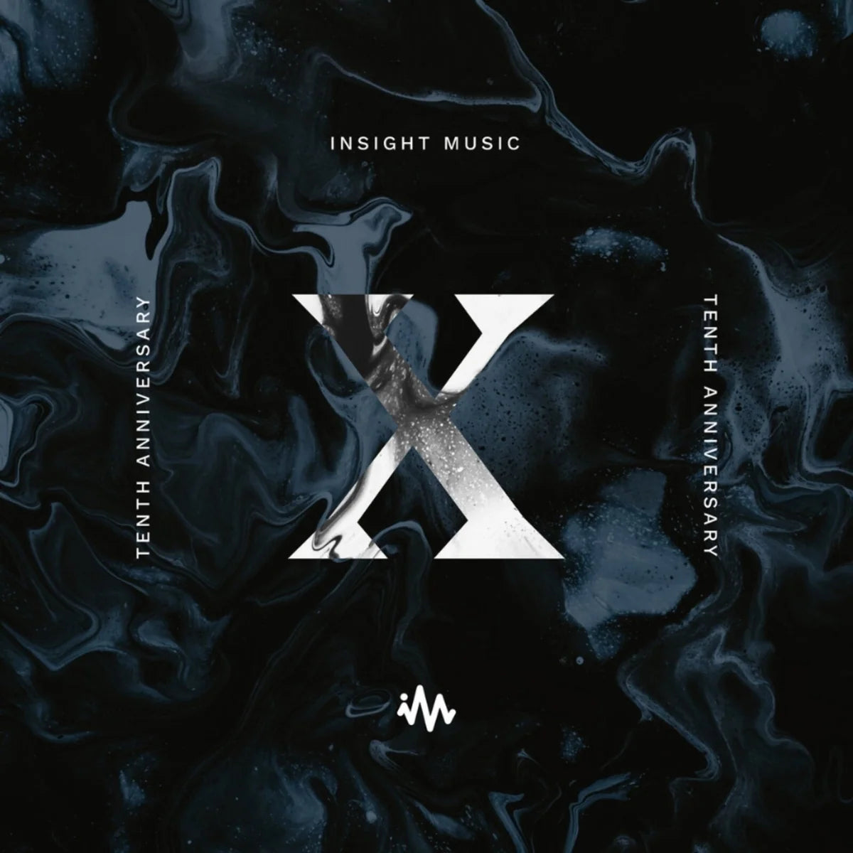 Various Artists - Insight Music - X (10th Anniversary Compilation Album) [White and Black Splatter]
