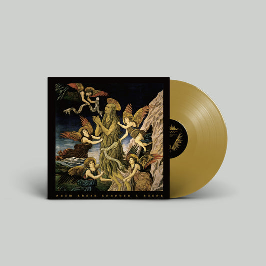 Gnaw Their Tongues & Sator - Gnaw Their Tongues & Sator [Gold coloured vinyl]