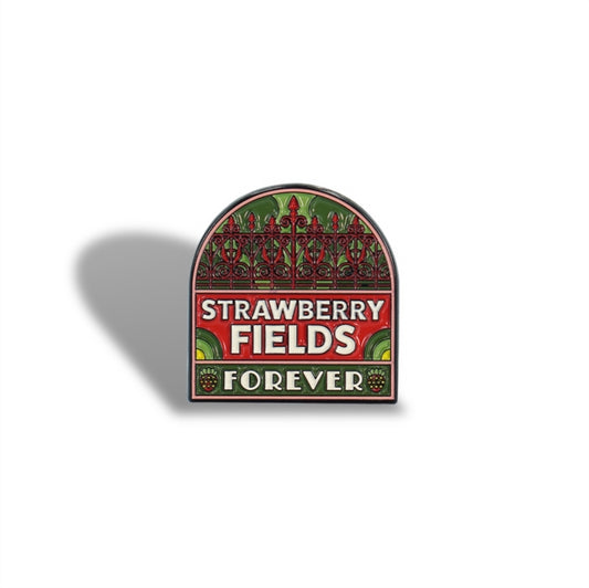 Pin Badge - The Beatles (Strawberry Fields) [Badge Pin Metal]