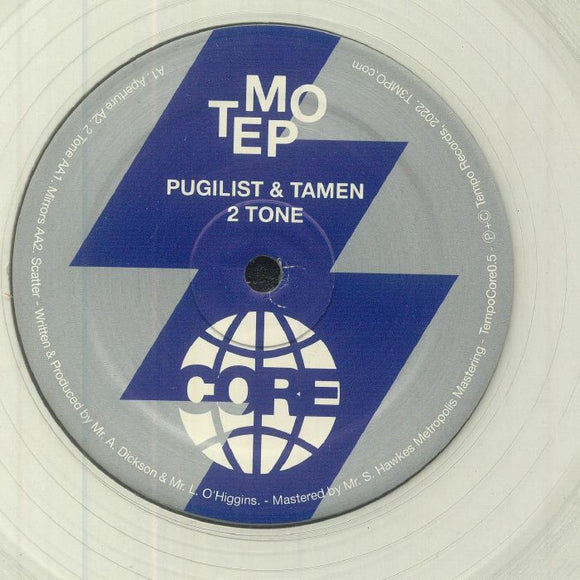 Pugilist & Tamen - 2 Tone [Clear Vinyl]