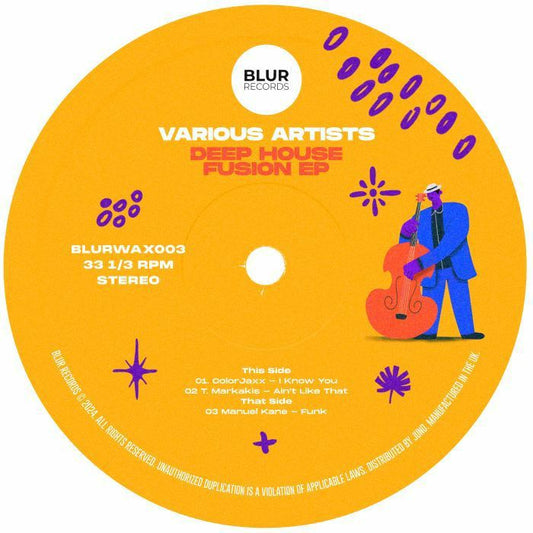 COLORJAXX / T MARKAKIS / MANUEL KANE - Deep House Fusion EP