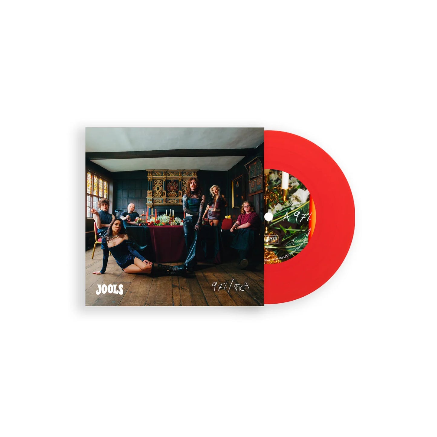 Jools - 97% / FKA [Transparent Red 7" vinyl]