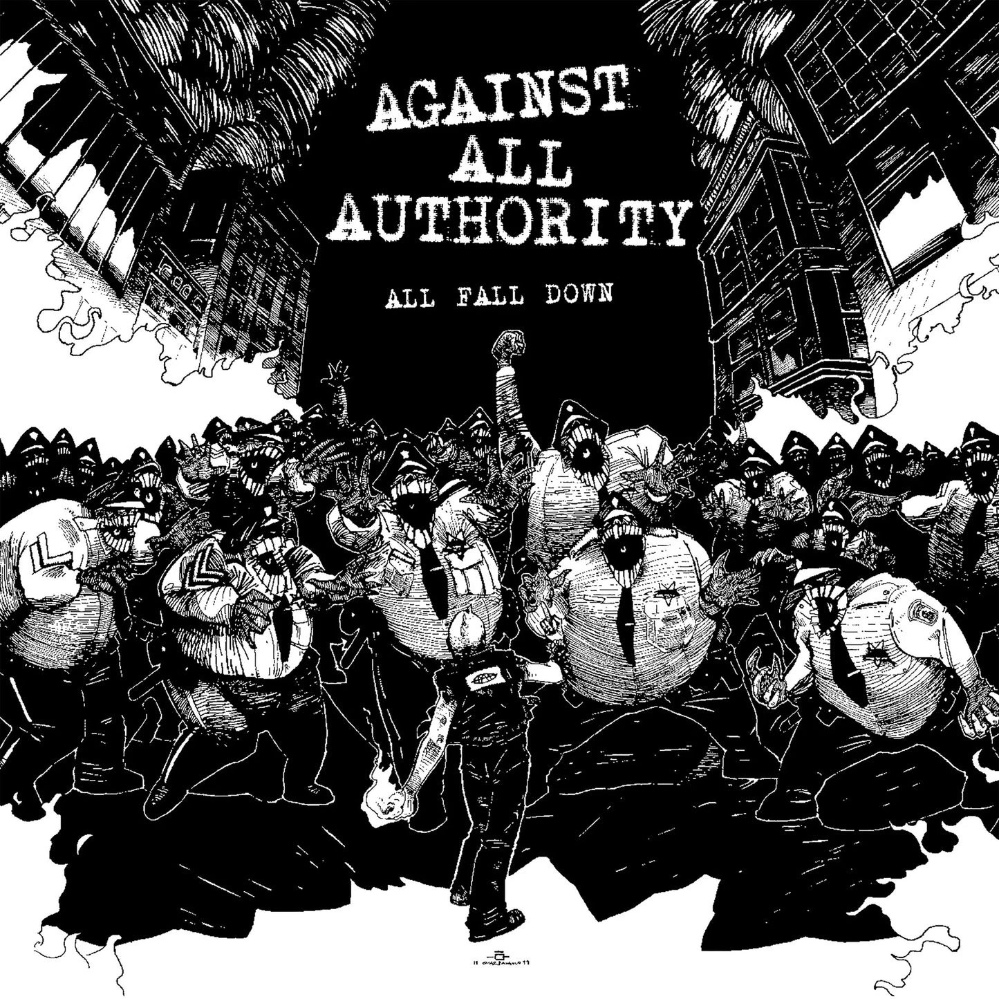 Against All Authority - All Fall Down [Red coloured vinyl]