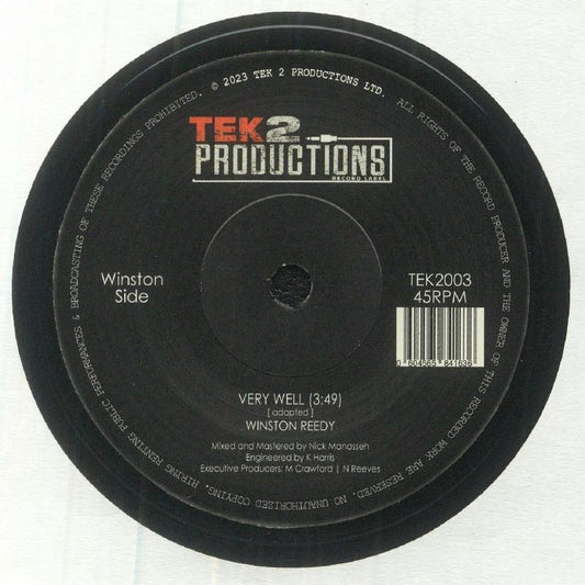 Winston Reedy - Very Well [7" Vinyl]