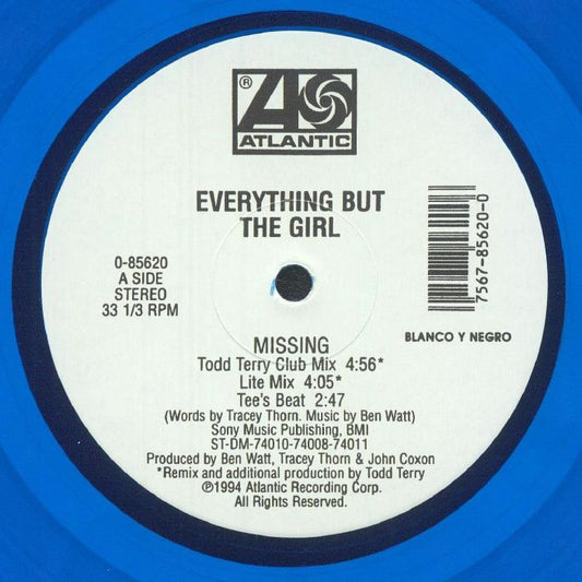 EVERYTHING BUT THE GIRL - Missing [Translucent Blue Vinyl]