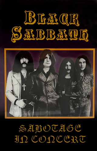 BLACK SABBATH - Sabotage In Concert (Ltd Purple Cassette)