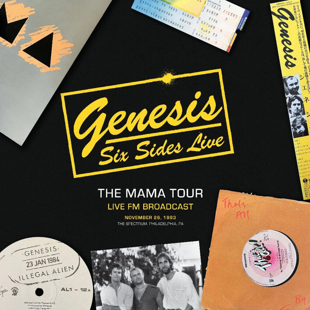 Genesis - Six Sides Live, Vol. III:  The Complete Mama Tour 1983 Broadcast [2CD set]
