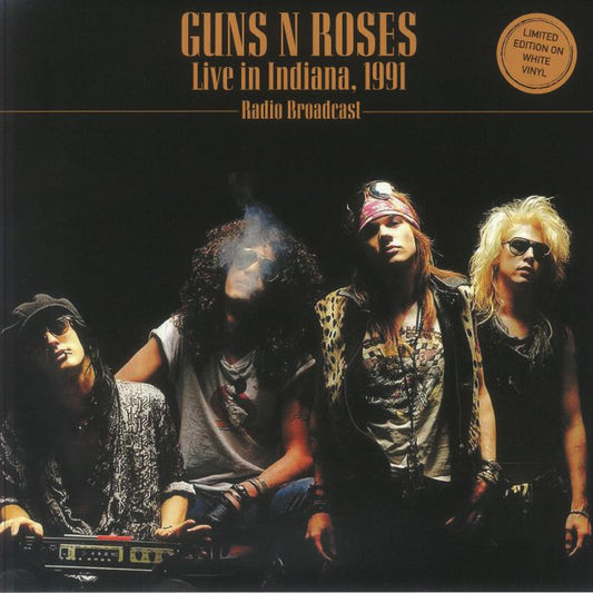 GUNS N'ROSES - Live In Indiana. 1991 - Radio Broadcast (White Vinyl)