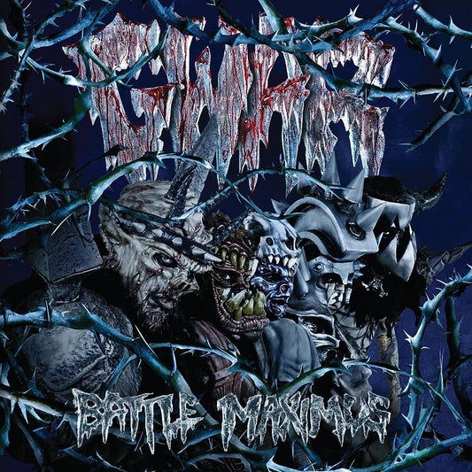 GWAR - Battle Maximus (10th Anniversary Edition) [Crystal Blue With Dark Blue Swirl 2LP]