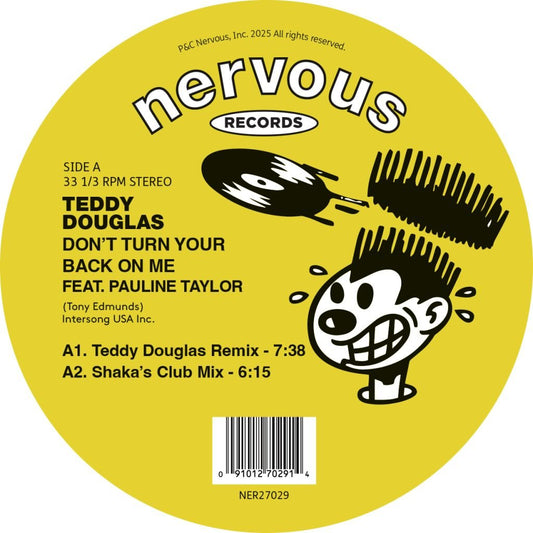Teddy Douglas - Don't Turn Your Back On Me