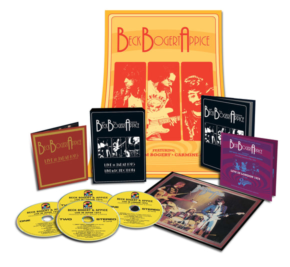 Beck, Bogert & Appice - Live 1973 & 1974 [4CD Digibook]