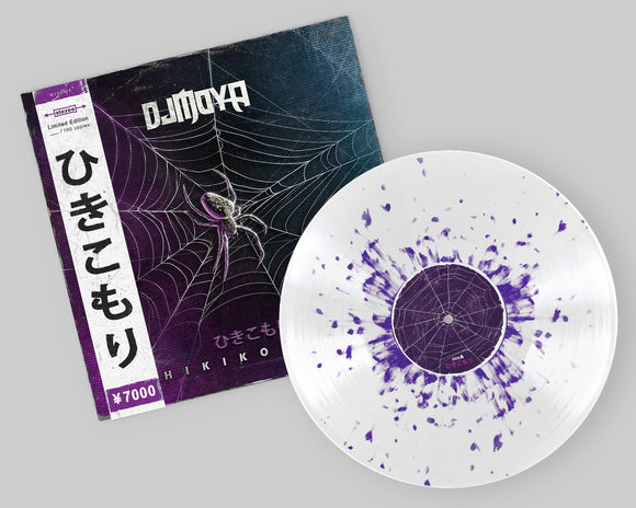 DJ MOYA - HIKIKOMORI [Splatter White / Purple Vinyl]