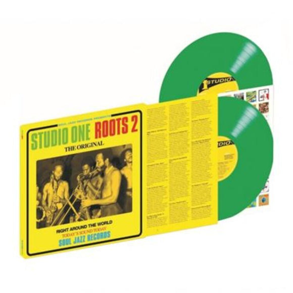 VA / Soul Jazz Records Presents - STUDIO ONE ROOTS 2 [transparent green vinyl edition 2LP]