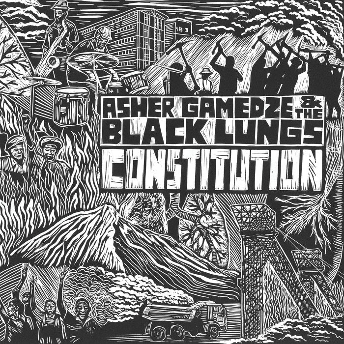 Asher Gamedze & The Black Lungs - Constitution [LP]
