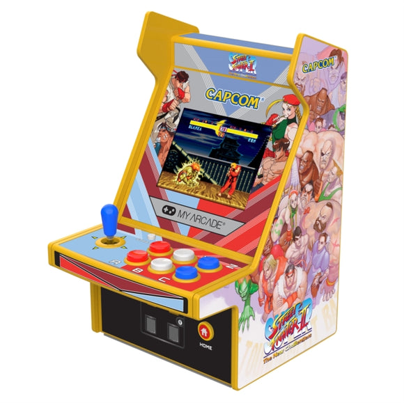 Micro Player Pro 6.7 Super Street Fighter II Portable Retro Arcade (2 Games In 1)