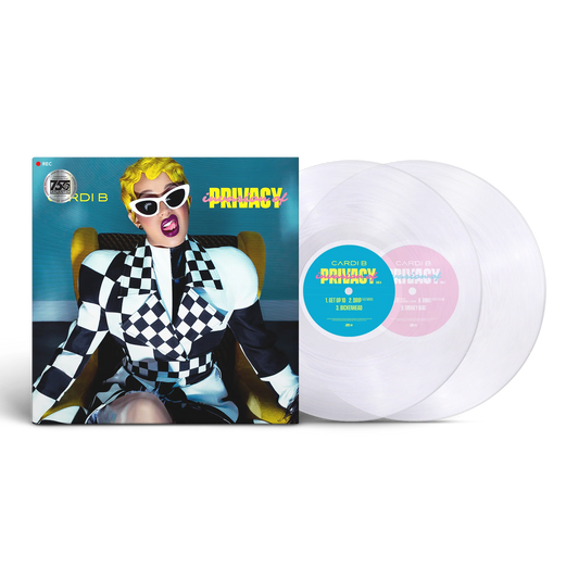 Cardi B - Invasion of Privacy [140g Clear Vinyl Album 2LP ATL 75]