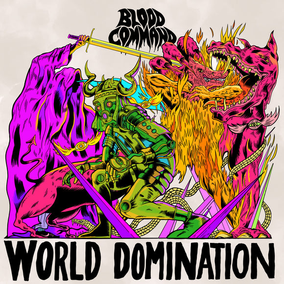 Blood Command - World Domination [NEON PINK LP]