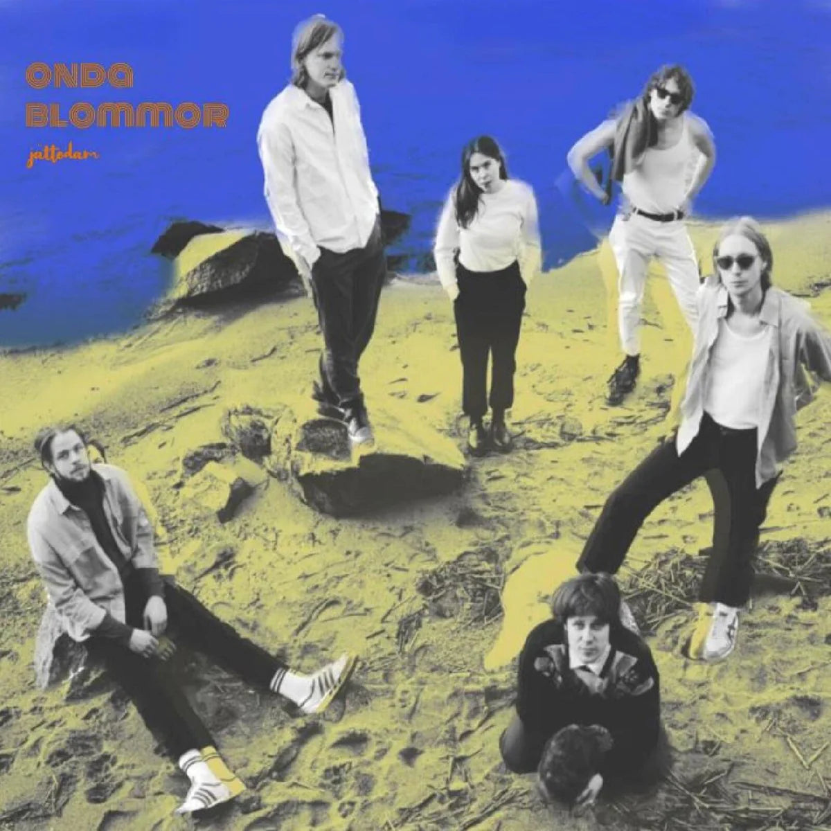 Jattedam - Onda Blommor [Black Vinyl]