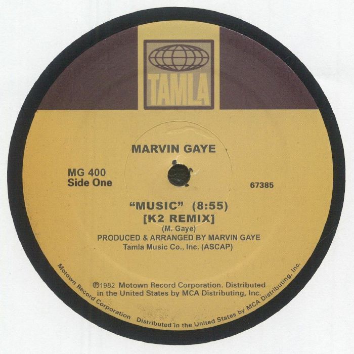 Marvin Gaye - Music (K2 Remix) (Single Sided)