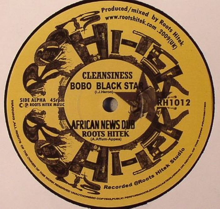 Bobo Black Star & & Far East & Roots Hitek – Cleansiness / ILody 10”