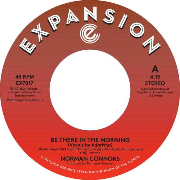 NORMAN CONNORS - Be There In The Morning