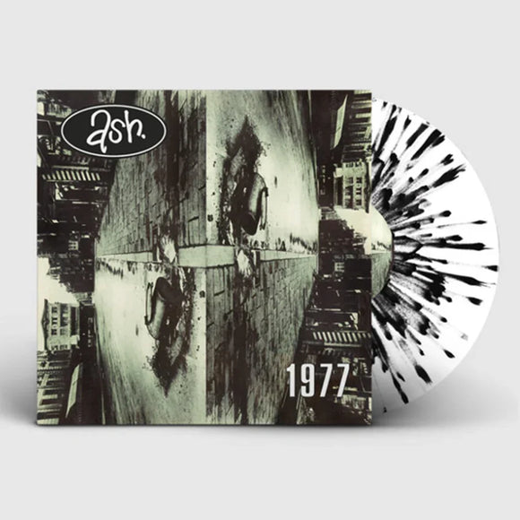 Ash - 1977 [White w/ Black Splatter Vinyl] (ONE PER PERSON)