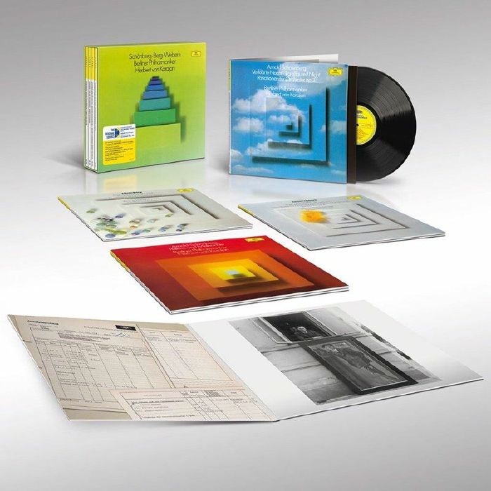 Berliner Philarmonic Orchestra, Karajan - Schoenberg, Berg, Webern [4LP]