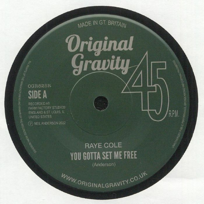 Raye Cole / Rachel Maxann - You Gotta Set Me Free [7" Vinyl]
