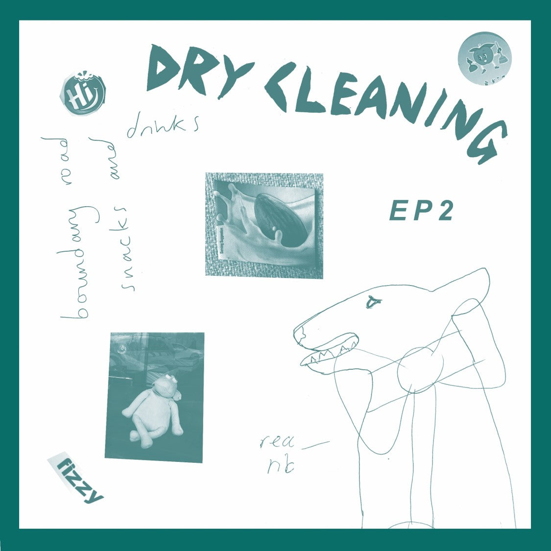 Dry Cleaning - Boundary Road Snacks and Drinks + Sweet Princess EP [Transparent Blue Vinyl]