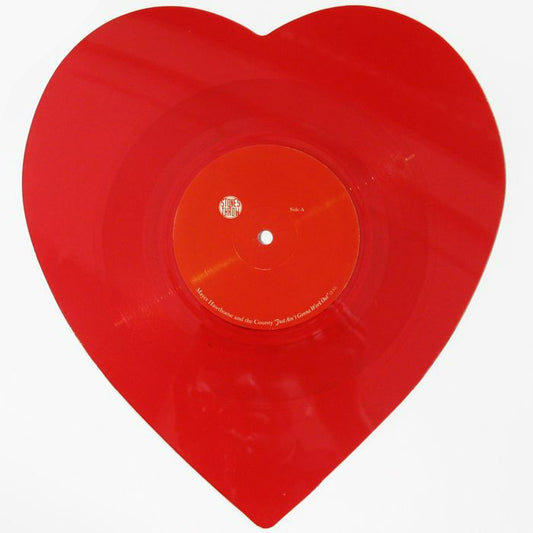 Mayer Hawthorne - Just Ain't Gonna Work Out [Heart shaped red coloured 7" vinyl]