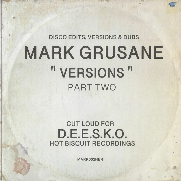 MARK GUSANE - VERSIONS PART TWO