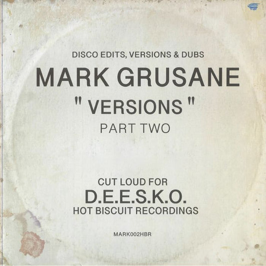 MARK GUSANE - VERSIONS PART TWO