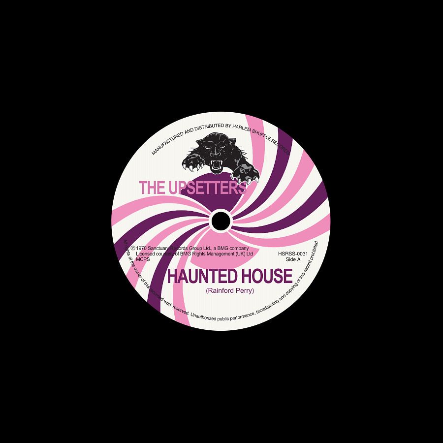 The Upsetters - Haunted House” C/W Double Wheel (7")