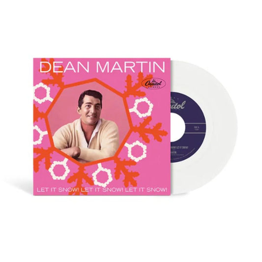 DEAN MARTIN - Let It Snow / Rudolph The Red-Nosed Reindeer (White 7" Vinyl) (ONE PER PERSON)