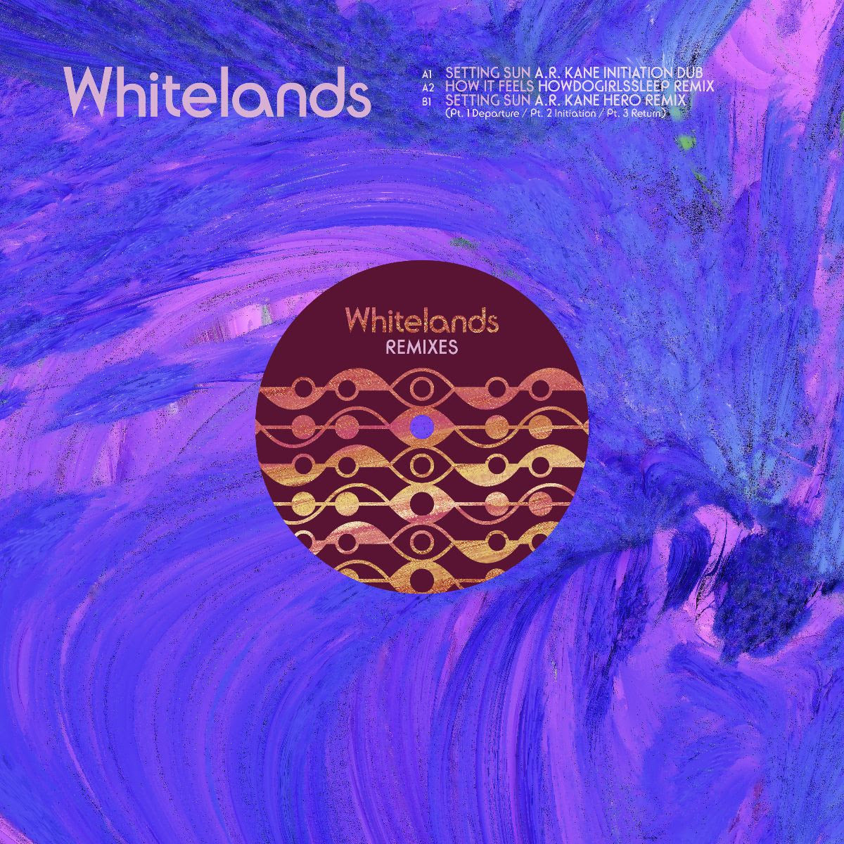 Whitelands - Remixes [Orange vinyl 10" Vinyl]